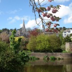 River Lee view, Fitzgerald Park, Cork City