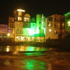 River Lee, Cork City, in the night