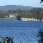 Muckrose House viewed from the Meeting of the Waters Walk (killarney National Park, Co. Kerry)