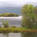 Ross Castle Mining Trail, Swallow Island in the background (Killarney National Park, Co. Kerry)